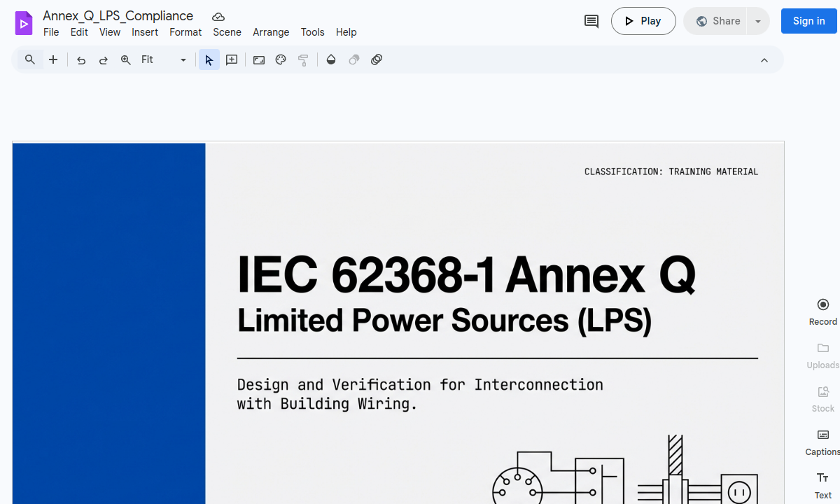 Annex Q _ Limited Power Source