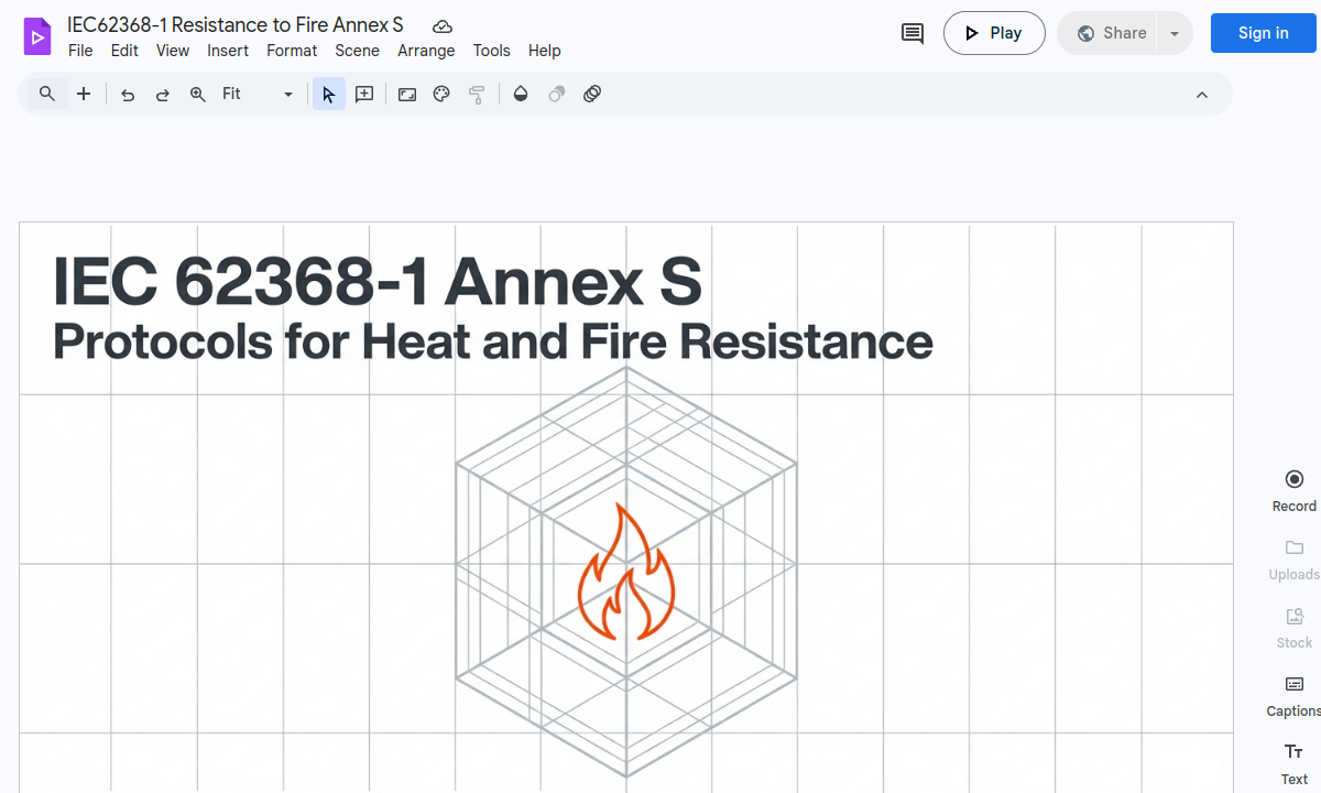 Annex S _ Resistance to Fire